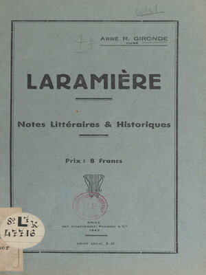 cover image of Laramière